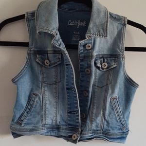 Cat & Jack Denim Vest